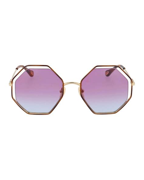 chloe octagonal sunglasses|chloe sunglasses genuine.